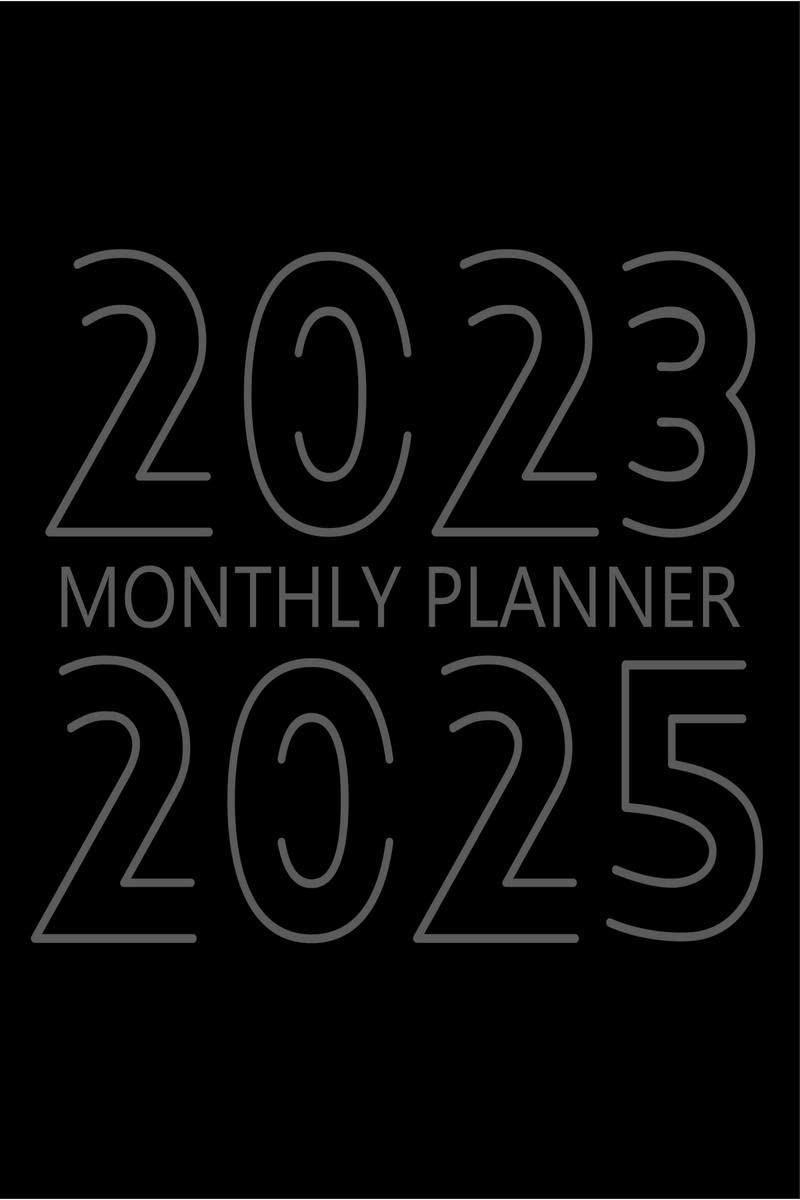 2023 2025 Monthly planner : 36 Month Agenda, Monthly Organizer Book for Activities and Appointments, 3 Year Calendar Notebook