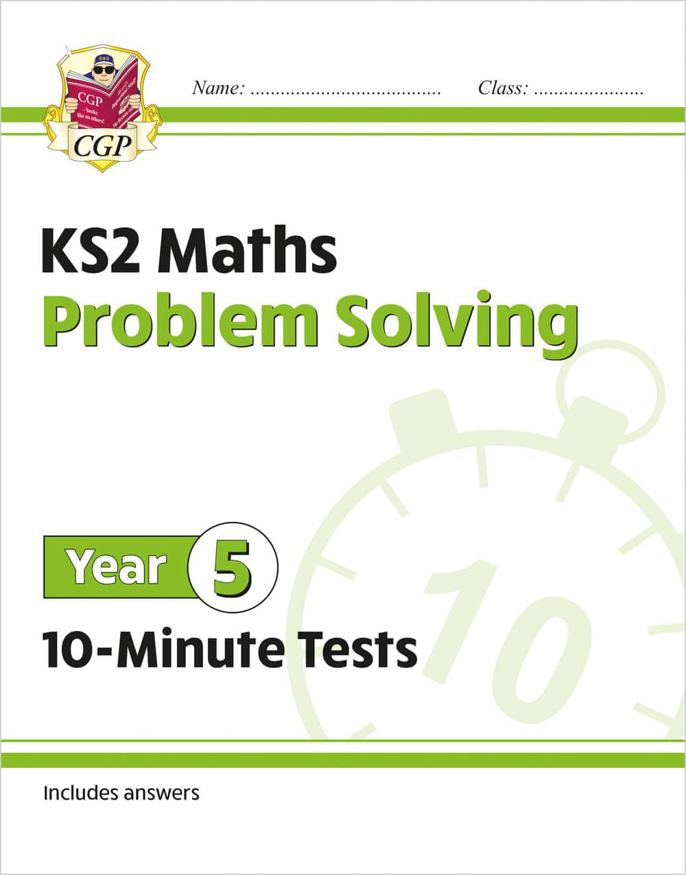 New KS2 Maths 10Minute Tests: Problem Solving  Year 5: superb for catchup and learning at home (CGP KS2 Maths)