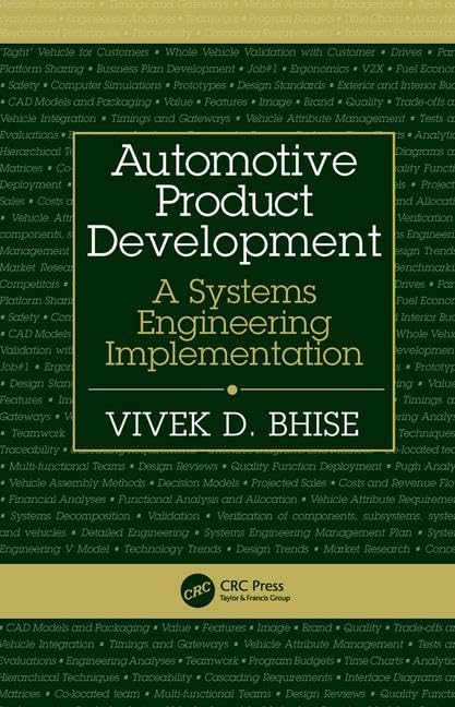 Automotive Product Development : A Systems Engineering Implementation