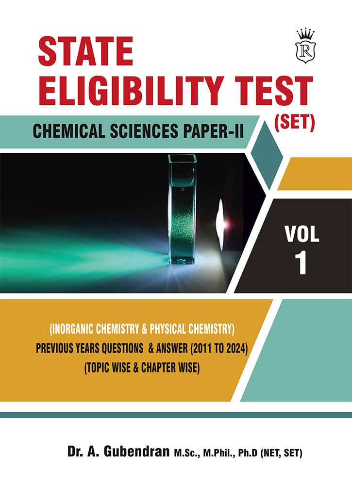State Eligibility Test Chemical Sciences Paper  II