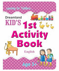 Kids 1st Activity Book  English | Fun Alphabet, Opposites & Early Learning Activities | Colourful Educational Workbook for Presc