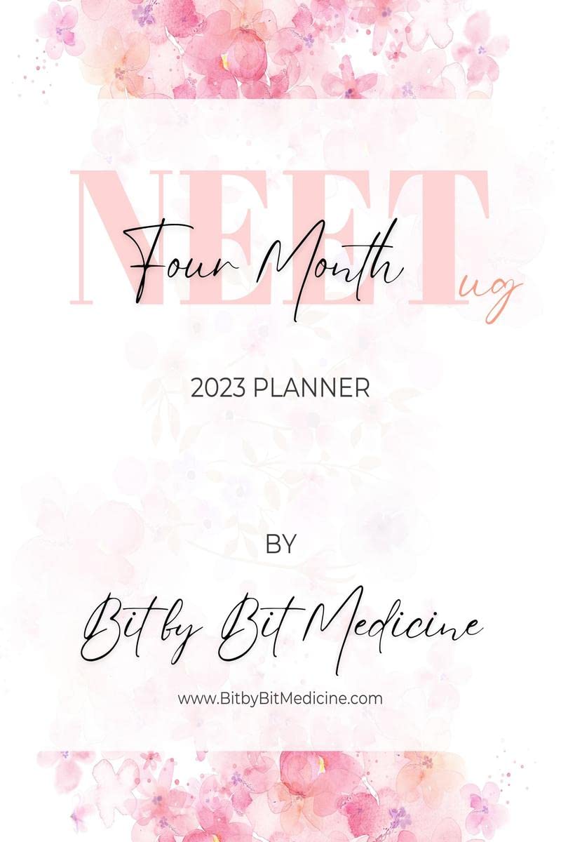 Four Month NEET ug 2023 Planner