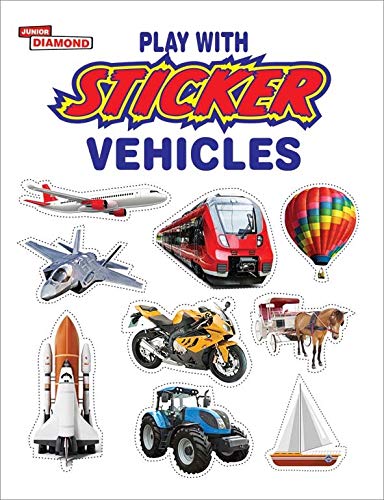 Play With Sticker Vehicles Pb English