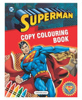 Superman Copy Colouring Book | Fun & Creative Activity Book for Kids | Colourful Illustrations of Superman, Superhero Adventures
