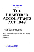 The Chartered Accountants Act, 1949 | 1st Edition 2022