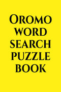 Oromo word search puzzle book