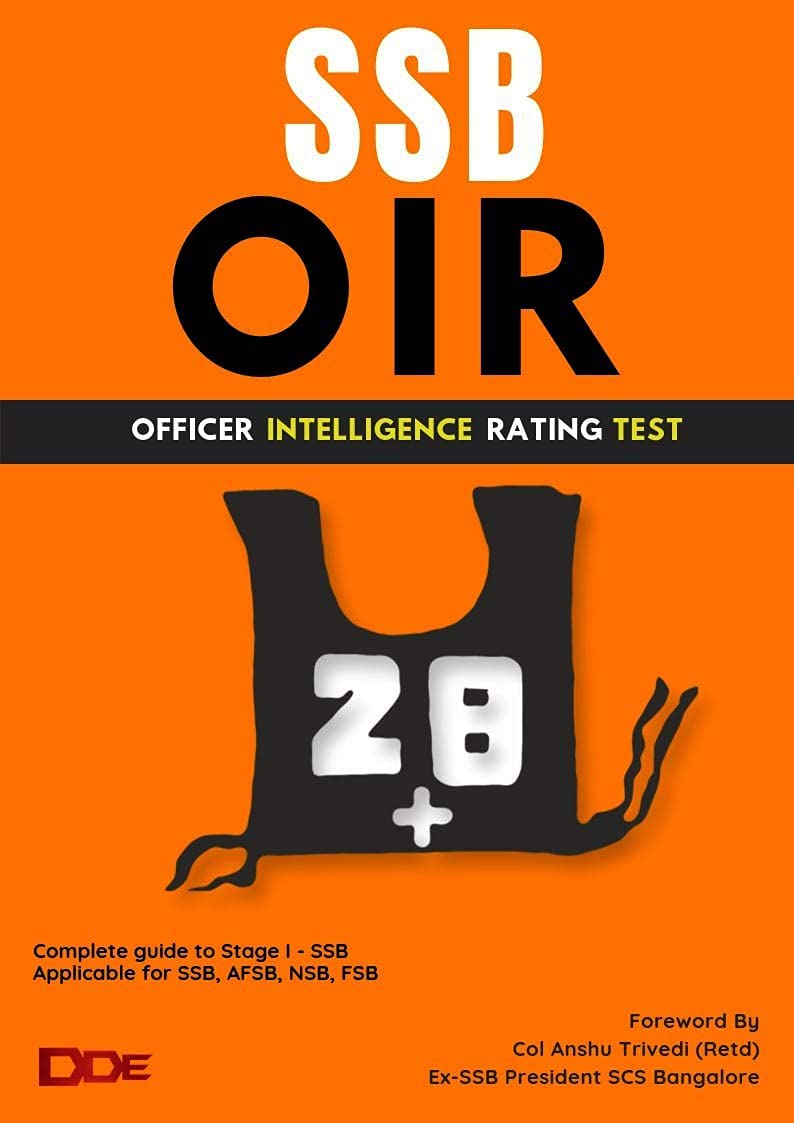 Ssb Oir & Ppdt : Complete Guide To Stage 1 Ssb Interview (English)