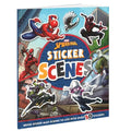 Marvel SpiderMan: Sticker Scenes | Stickers and Activities Book for 6 to 8 Year Old