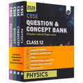 PW CBSE Question & Concept Bank (QCB) Class 12 Physics, Chemistry, Biology and English Combo Set of 4 Books Chapterwise and Top