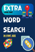 Extra Large Print Word Search : Simple Jumbo Word Search Books for Seniors Beginners Dementia Alzheimers Parkinsons Patients