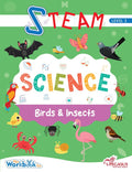 Team Pegasus STEAM Science Learning Book for Kids  Level 3, Ages 56, Birds and Insects Activities, Early Science Skills for Pr