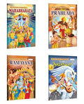 Mahabharat, Prahlad, Ramayan and Saraswati  My First Mythology Story : Toddler educational books, Kids stories with morals, Myt