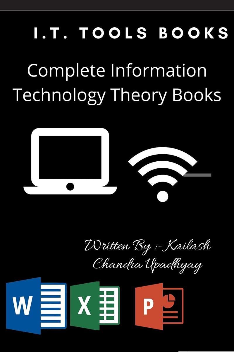 I.T. Tools Books : Complete Information Technology Theory Books