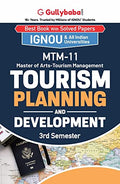 Gullybaba IGNOU MTM 3rd Sem MTM11 Tourism Planning and Development in English  Latest Edition IGNOU Help Book with Solved Prev
