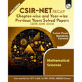 PW CSIR  NET Recap Mathematical Sciences Chapterwise and Yearwise Previous Years Solved Papers (PYQ) Latest 2015 June 24 Exam Q