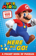 Official Super Mario Here We Go!: A super fun puzzle and activity book  perfect for kids and fans of the video game!