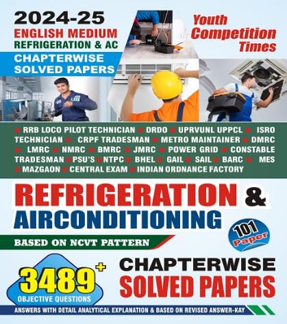 Refrigeration & Air Conditioning Chapterwise Solved Papers (202425)