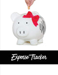 Expense Tracker: Track Monthly, Weekly, & Daily Personal Expenses Budget Log, Planner, Organizer, Journal, Spending Money Book, 