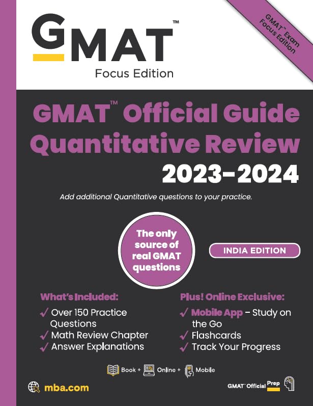 GMAT Official Guide Quantitative Review 2023  2024