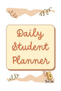 Daily Student Planner : Priorities  Assignment  Todays schedule  Notes / Students / School and Education  100 Pages  Larg