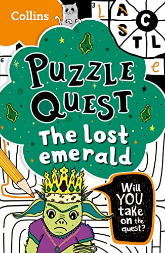Lost Emerald: Solve More Than 100 Puzzles in This Adventure Story for Kids Aged 7+