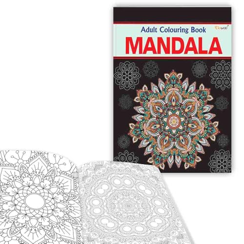 Mandala  Adult Colouring Book : Elegant Mandala Art for Colouring, Designs for Adult Relaxation, Beautiful Coloring Book, Peace