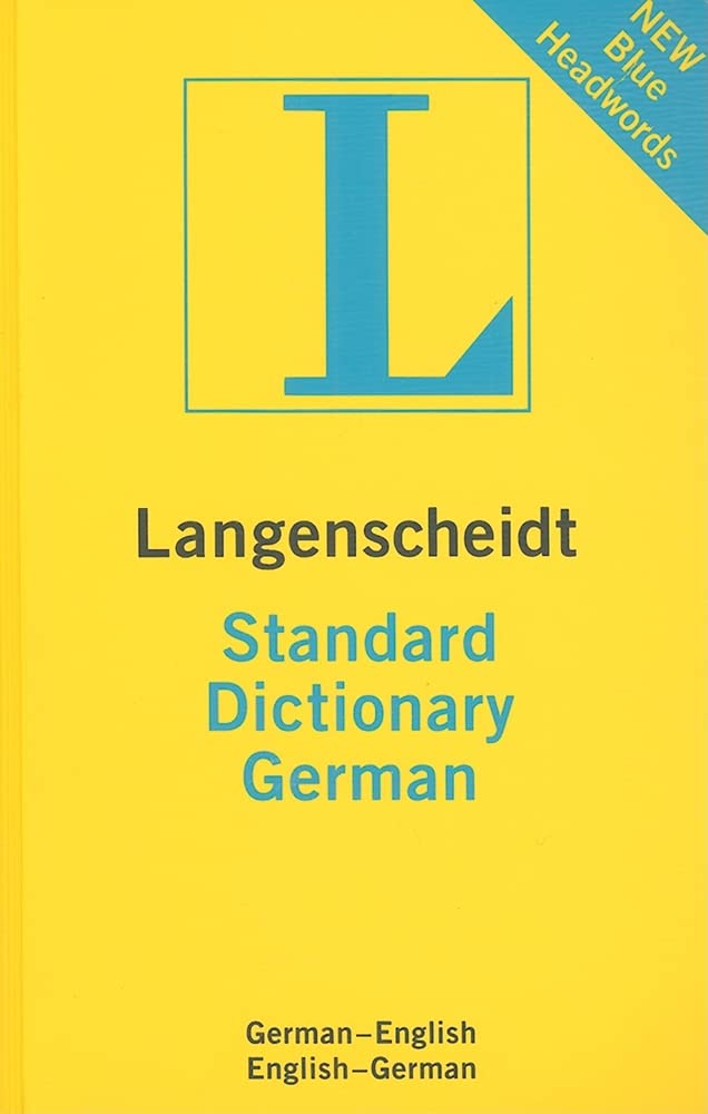Langenscheidt Standard Dictionary German: German  English / English  German. 130,000 references
