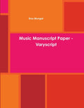 Music Manuscript Paper  Varyscript