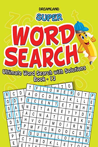 Super Word Search Book 13 | 192 Puzzle Pages with Answers | Fun Brain Teasers for Kids Ages 615 | Learning Gift for Boys & Girls