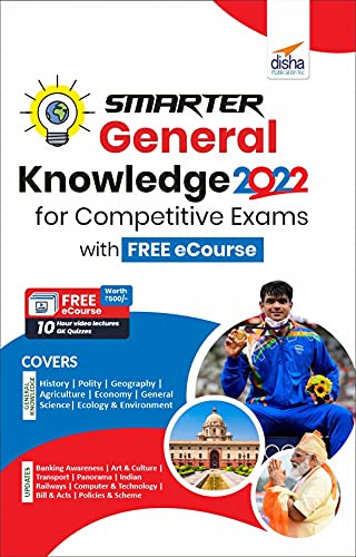 Smarter General Knowledge 2022 For Competitive Exams With Ecourse