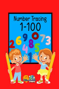 Number Tracing 1100 : Lets learn to write numbers. For kids age 36 years.