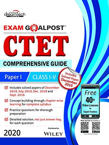 Ctet Comprehensive Guide Exam Goalpost, PaperI, Class IV, 2020