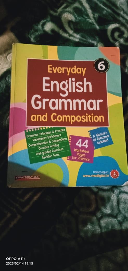 Everyday English Grammar & Comp.  2018 Ed., Book 6