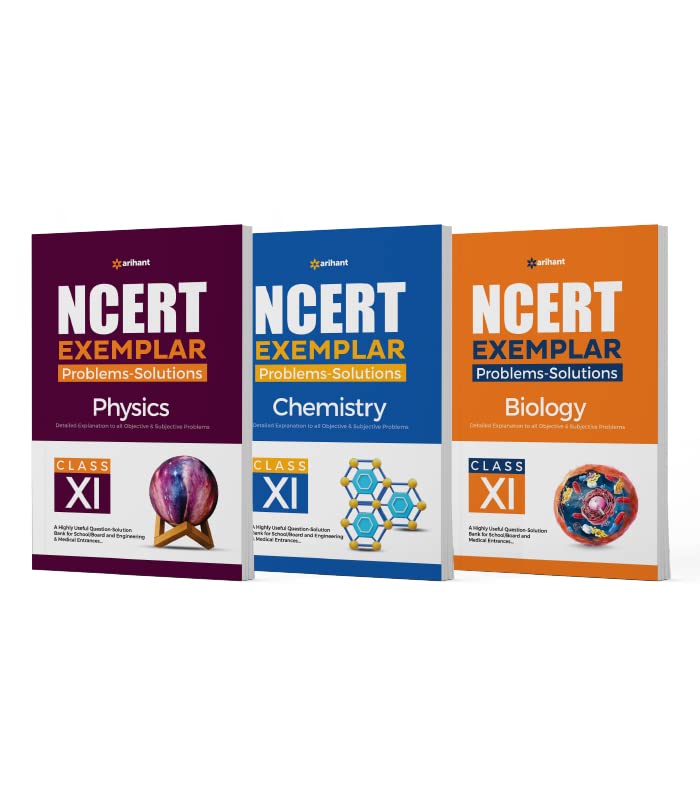 (OLD EDITION) NCERT Exemplar Physics, Chemistry & Biology 11th