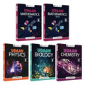 PW UDAAN for Class 10th Physics, Chemistry, Mathematics Part A & B, Biology (Latest Edition) Combo Set of 5 Books [Paperback] PW