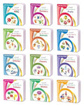 My First Knowledge Library Box set of 12 Board Books for Kids (Non tearable  Water Proof