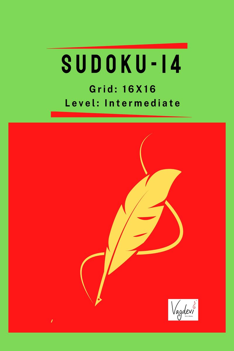 Sudoku Puzzles  14 : 16X16, Intermediate