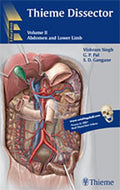 THIEME DISSECTOR ABDOMEN AND LOWER LIMB VOL 2 (PB 2016)