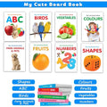 First Board Book All In One Learning Book For Children  Educational picture books, Pocket books for children, kids learning boo