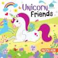 Booktopus Square Puzzle Board Book  Unicorn Friends Learning Puzzle with Easy Grip Pieces  Educational Toys for Kids 4+ Years 