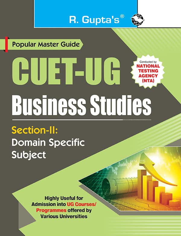 CUETUG : SectionII (Domain Specific Subjects : Business Studies) Entrance Test Guide