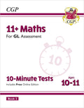 11+ GL 10Minute Tests: Maths  Ages 1011 Book 2 (with Online Edition) (CGP GL 11+ Ages 1011)