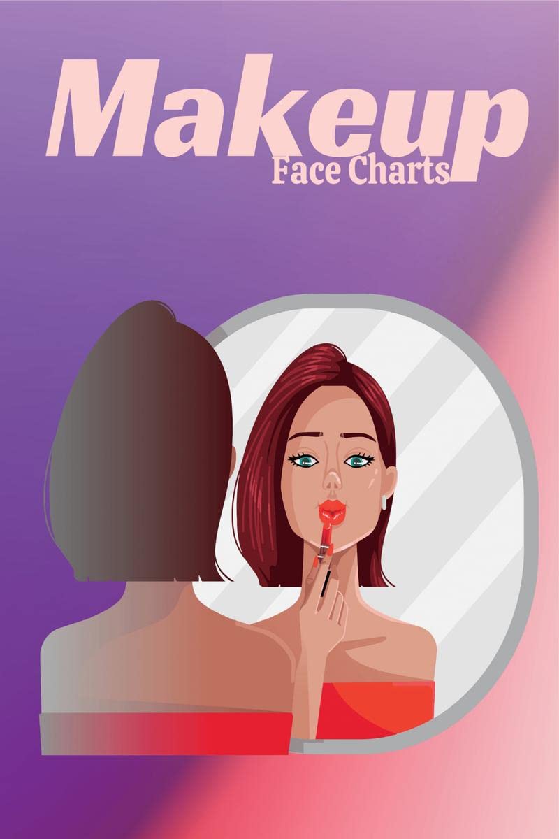 MAKEUP FACE CHARTS : Makeup Face Chart Worksheets.