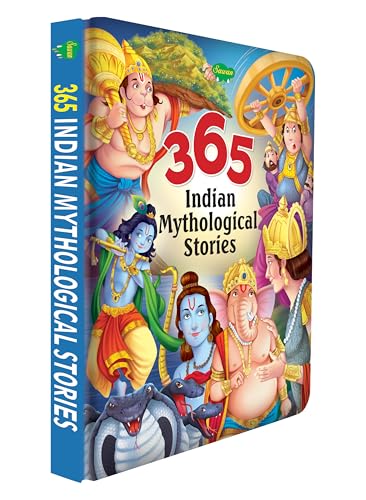 365 Indian Mythological Stories (Padded Hardbound) : Learning books for young children, Story book for toddlers, Mythological ta