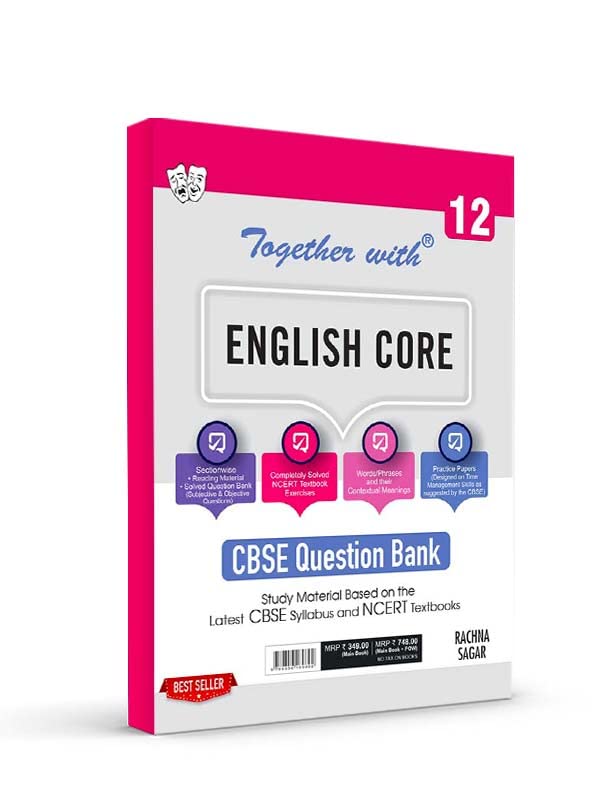 Together With CBSE Class 12 English Core Solved Question Bank & Practice Papers (Chapterwise & Topicwise) Exam 202223