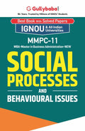 Gullybaba IGNOU CBCS MBA (New) 2nd Sem MMPC11 Social Processes and Behavioural Issues in English