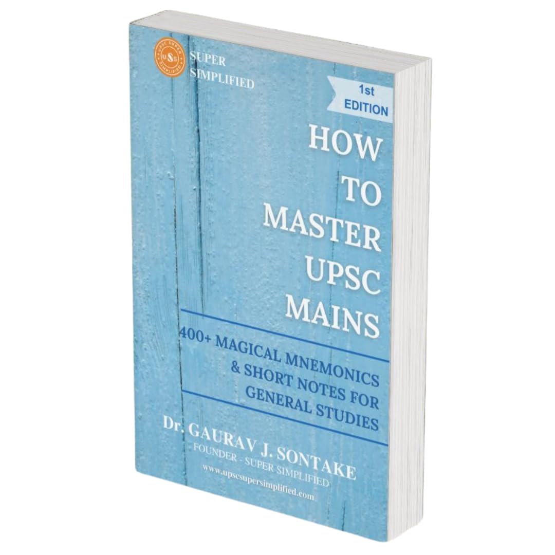 HOW TO MASTER UPSC MAINS | 400+ Magical Mnemonics & Short Notes For General Studies (English) |1st Edition | Civil Services Exam