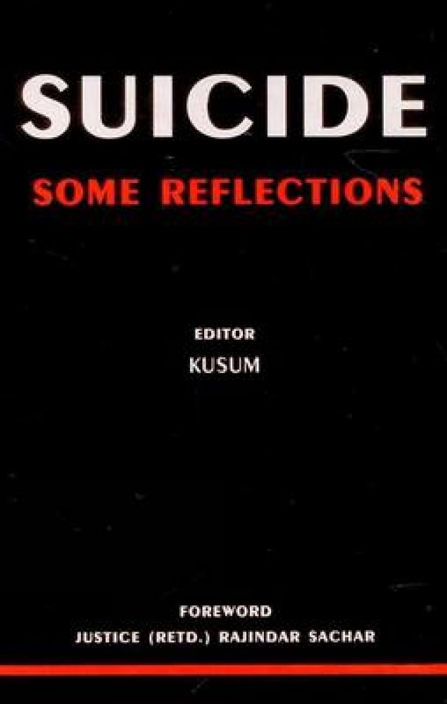 Suicide: Some Reflections