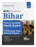 Disha Goto Guide For Bihar Police Constable & Home Guard 2025  26 Exam With 7 Previous Year Solved Papers 3Rd Edition | Csbc Po