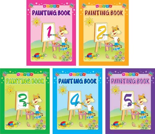 Set Of Alysa Painting Book